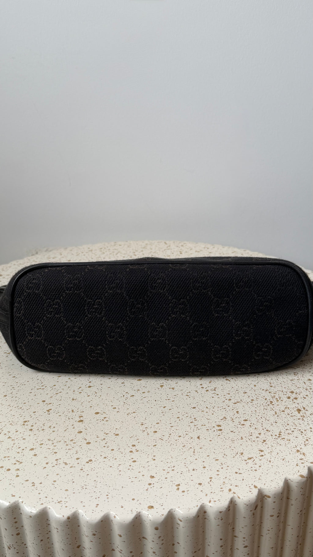 Gucci Denim GG Shoulder Bag