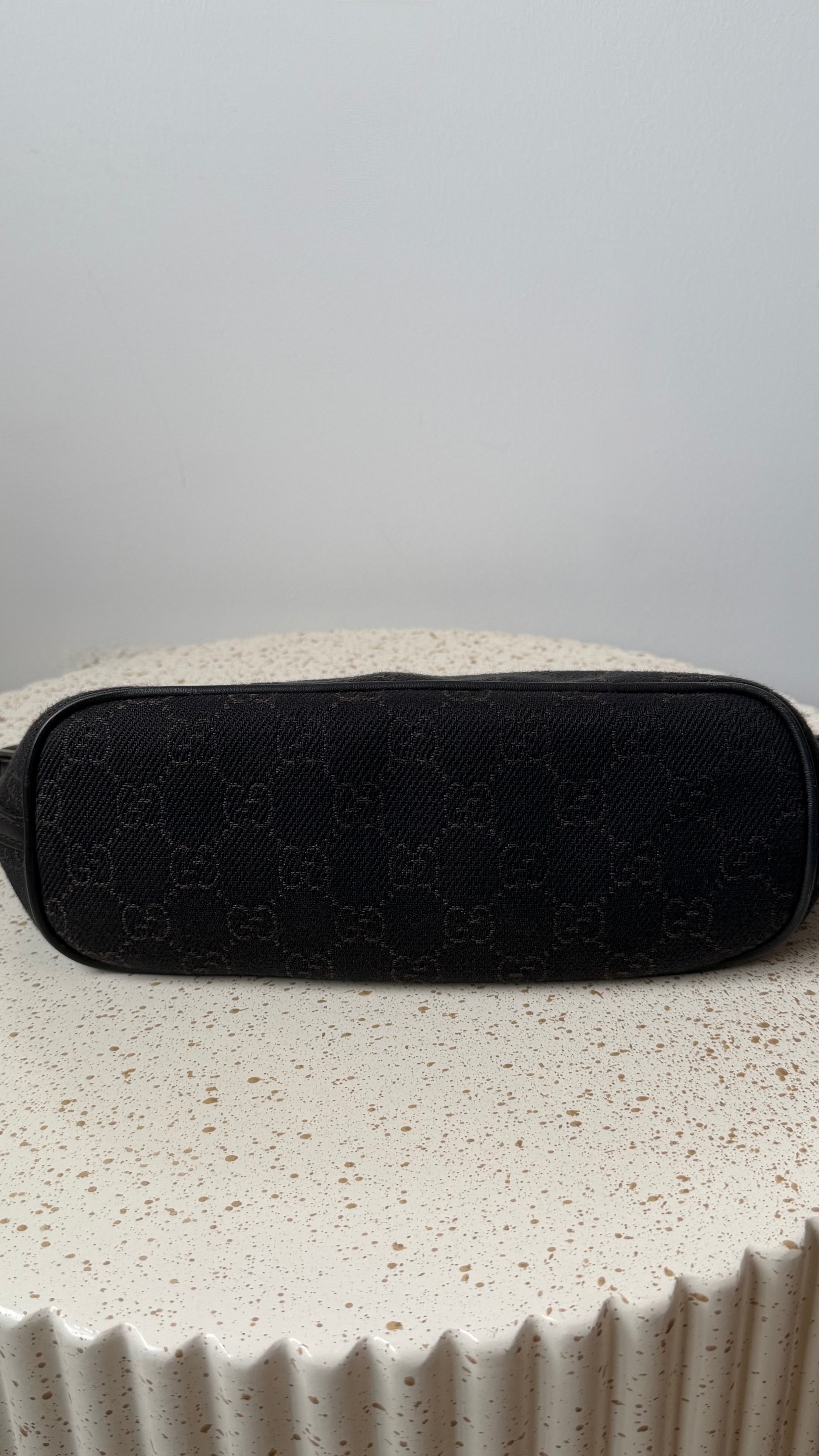 Gucci Denim GG Shoulder Bag