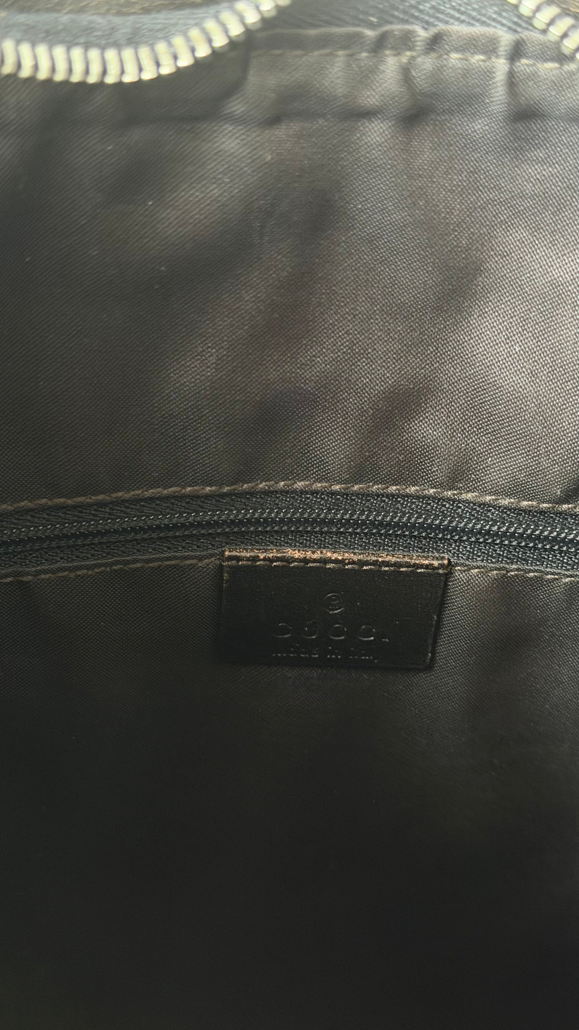 Gucci GG Canvas & Leather Shoulder bag