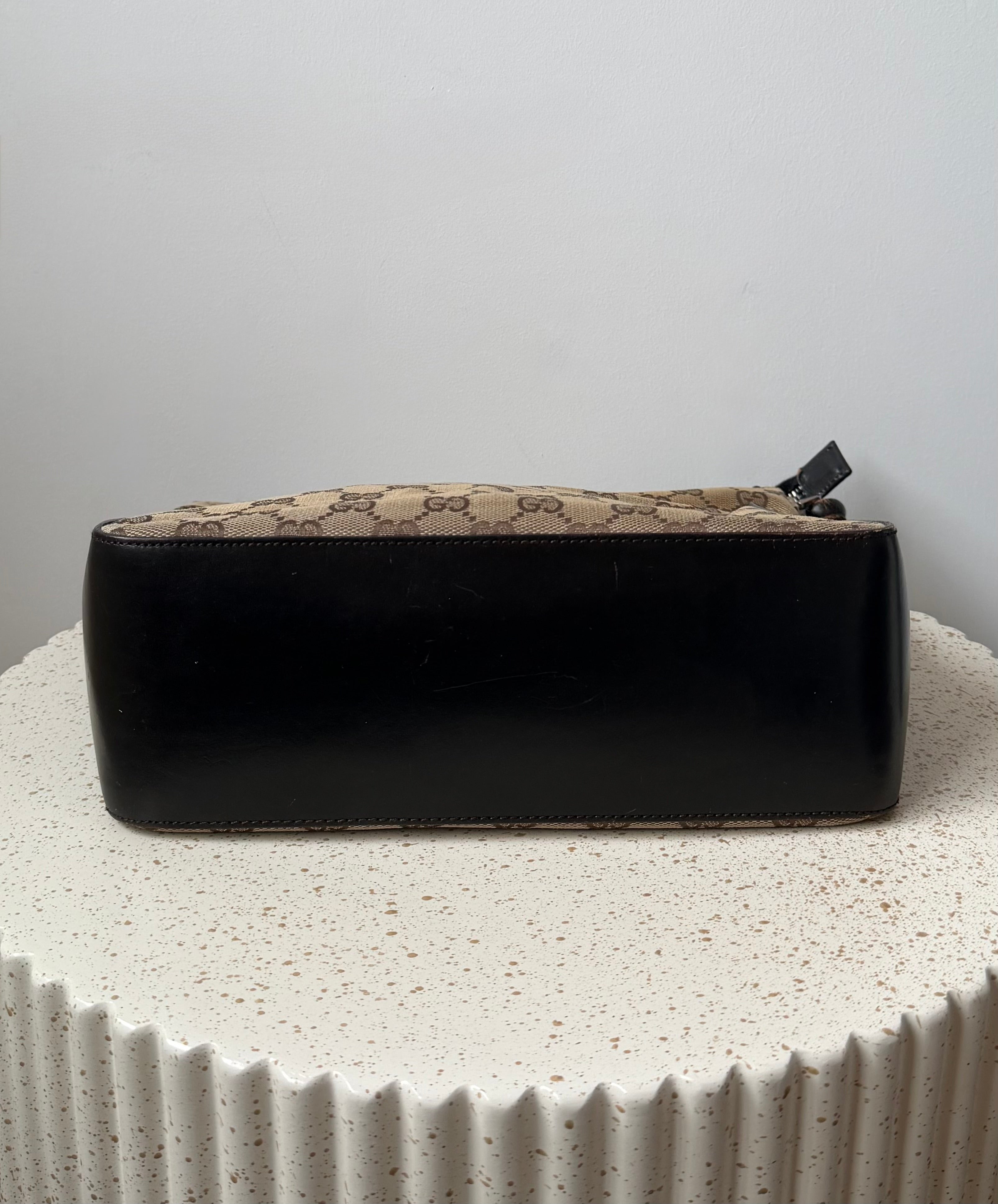 Gucci GG Canvas & Leather Shoulder bag