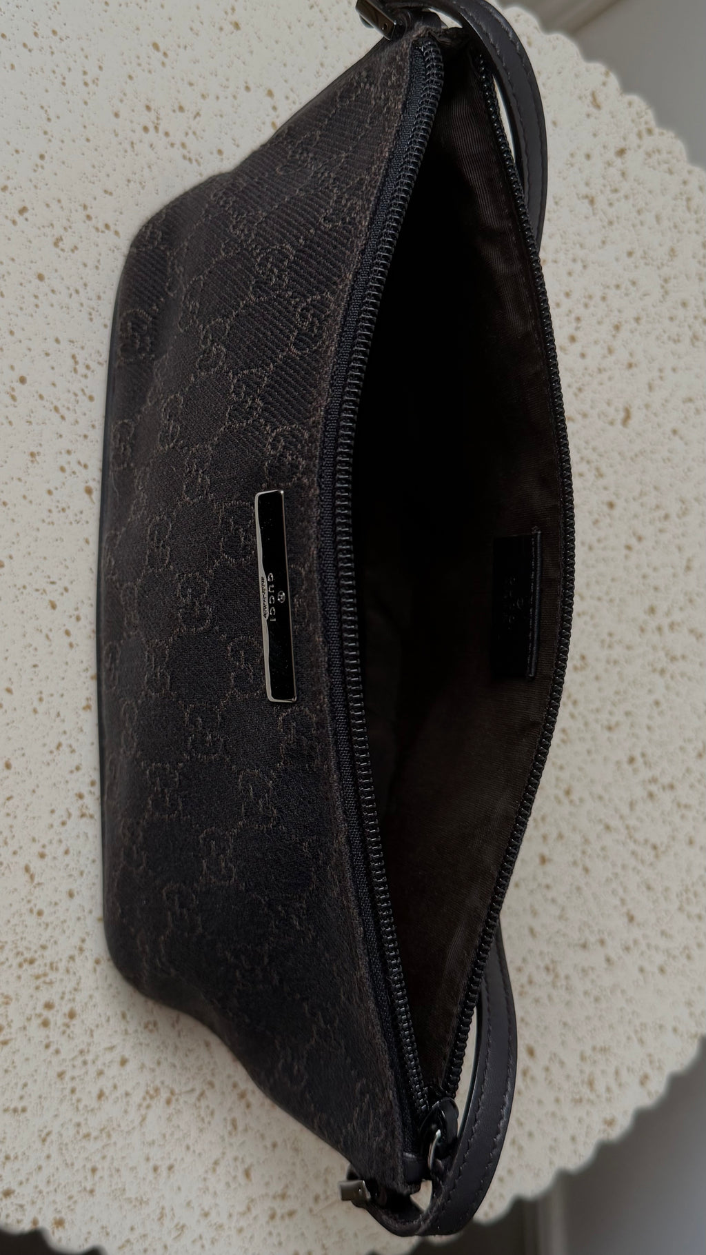 Gucci Denim GG Shoulder Bag