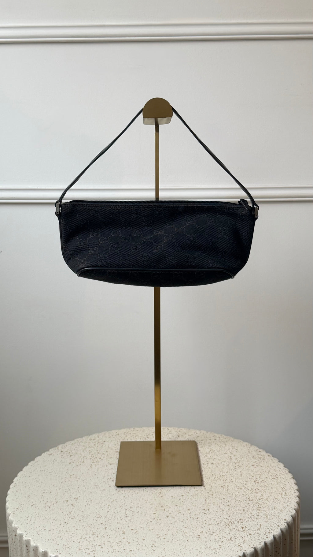 Gucci Denim GG Shoulder Bag